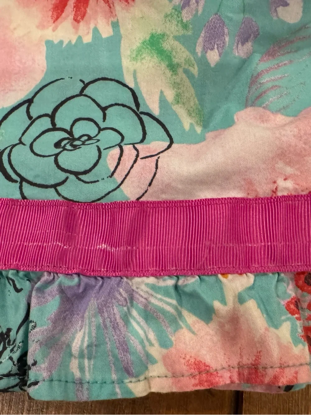 GUC Matilda Jane Floral Mint & Pink Girls Sundress